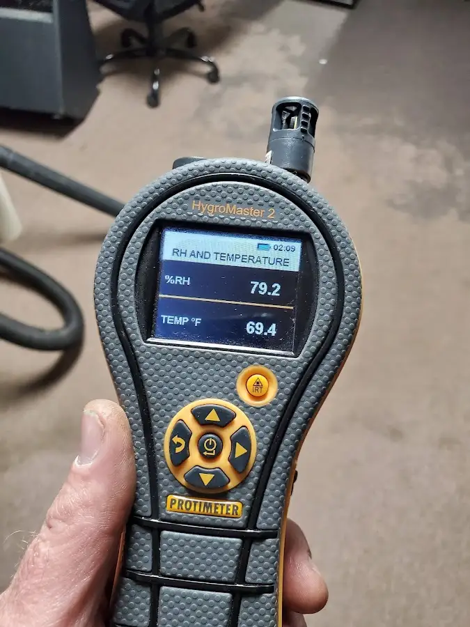 Moisture meter humidity assessment for Mold Remediation & Removal in Terrell